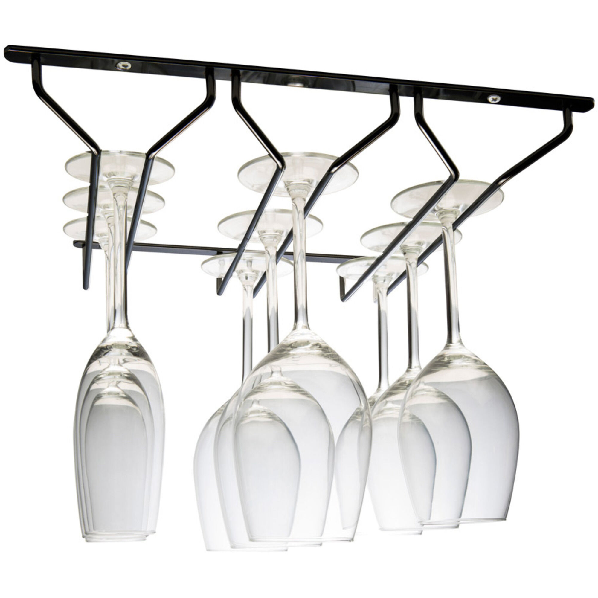 Hahn kitchenware Vinstativ Sort 3 rækker