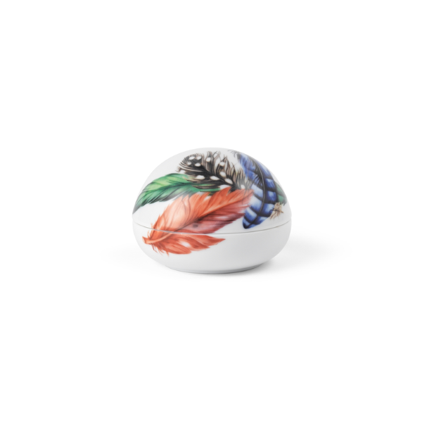 Royal Copenhagen Bonbonniere 2025, blandede fjer, 10 cm  : Erling Christensen Møbler