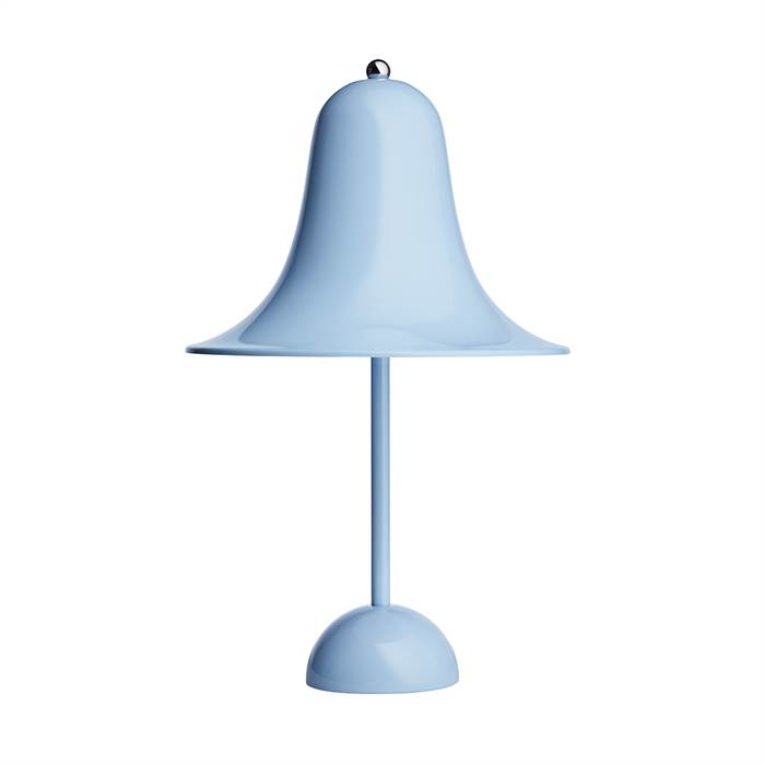 Verpan Verner Panton Pantop Bordlampe - Ø: 23 cm - Light Blue : Erling Christensen Møbler  : Erling Christensen Møbler