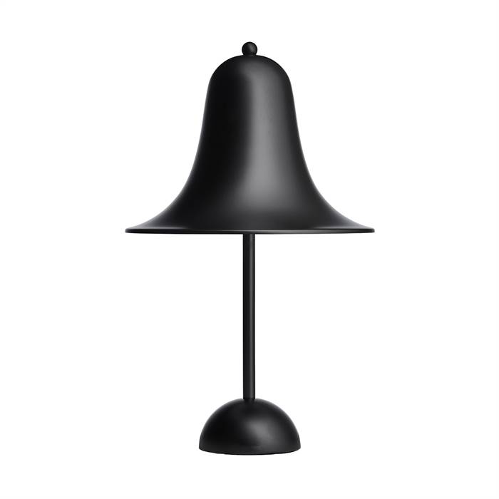 Verpan Verner Panton Pantop Bordlampe - Ø: 23 cm - Matt Black : Erling Christensen Møbler  : Erling Christensen Møbler