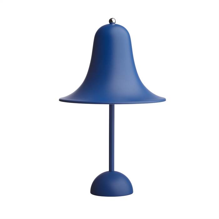 Verpan Verner Panton Pantop Bordlampe - Ø: 23 cm - Matt Classic Blue : Erling Christensen Møbler  : Erling Christensen Møbler