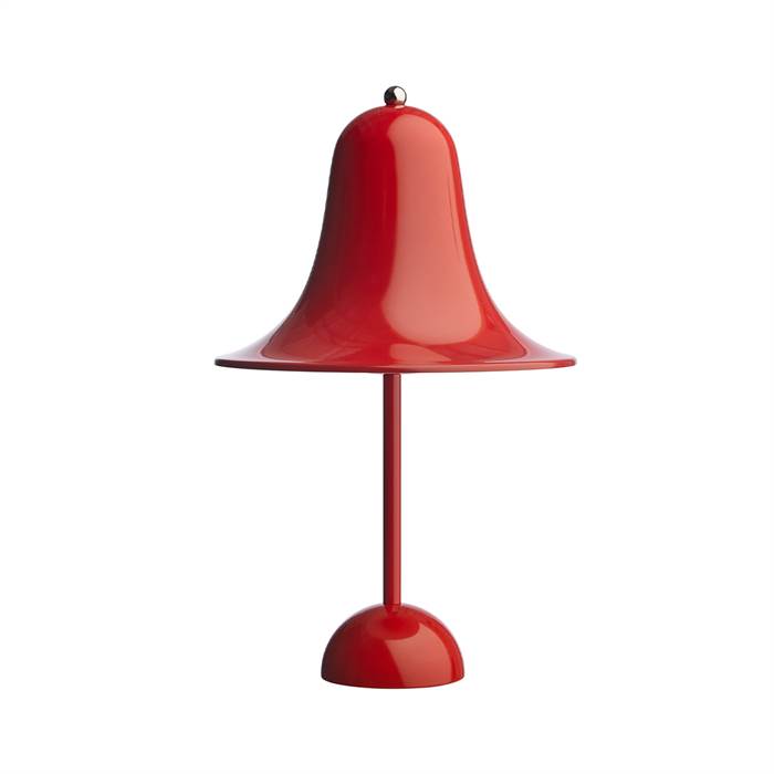 Verpan Verner Panton Pantop Bordlampe - Ø: 23 cm - Bright Red : Erling Christensen Møbler  : Erling Christensen Møbler