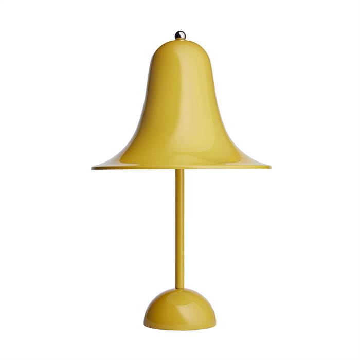 Verpan Verner Panton Pantop Bordlampe - Ø: 23 cm - Warm Yellow : Erling Christensen Møbler  : Erling Christensen Møbler