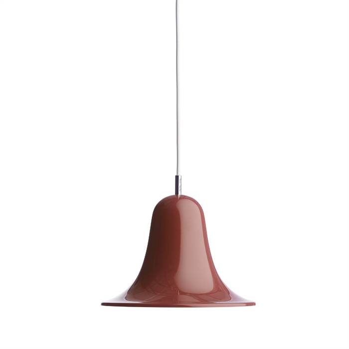 Verpan Verner Panton Pantop Pendel - Ø: 23 cm - Burgundy : Erling Christensen Møbler  : Erling Christensen Møbler