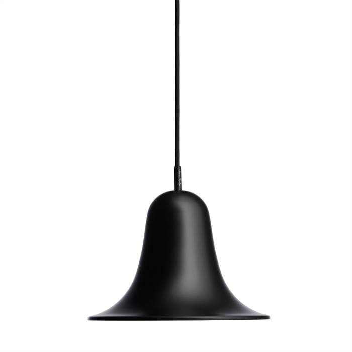Verpan Verner Panton Pantop Pendel - Ø: 23 cm - Matt Black : Erling Christensen Møbler  : Erling Christensen Møbler