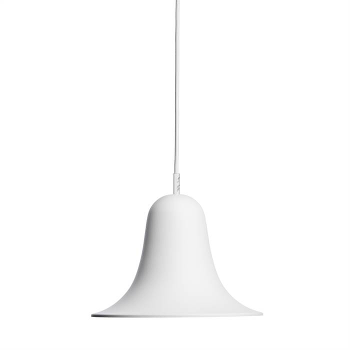 Verpan Verner Panton Pantop Pendel - Ø: 23 cm - Matt White : Erling Christensen Møbler  : Erling Christensen Møbler