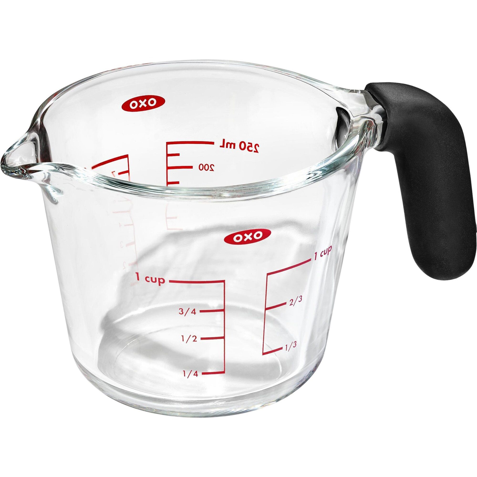 Oxo Målebæger 0,25 liter, glas