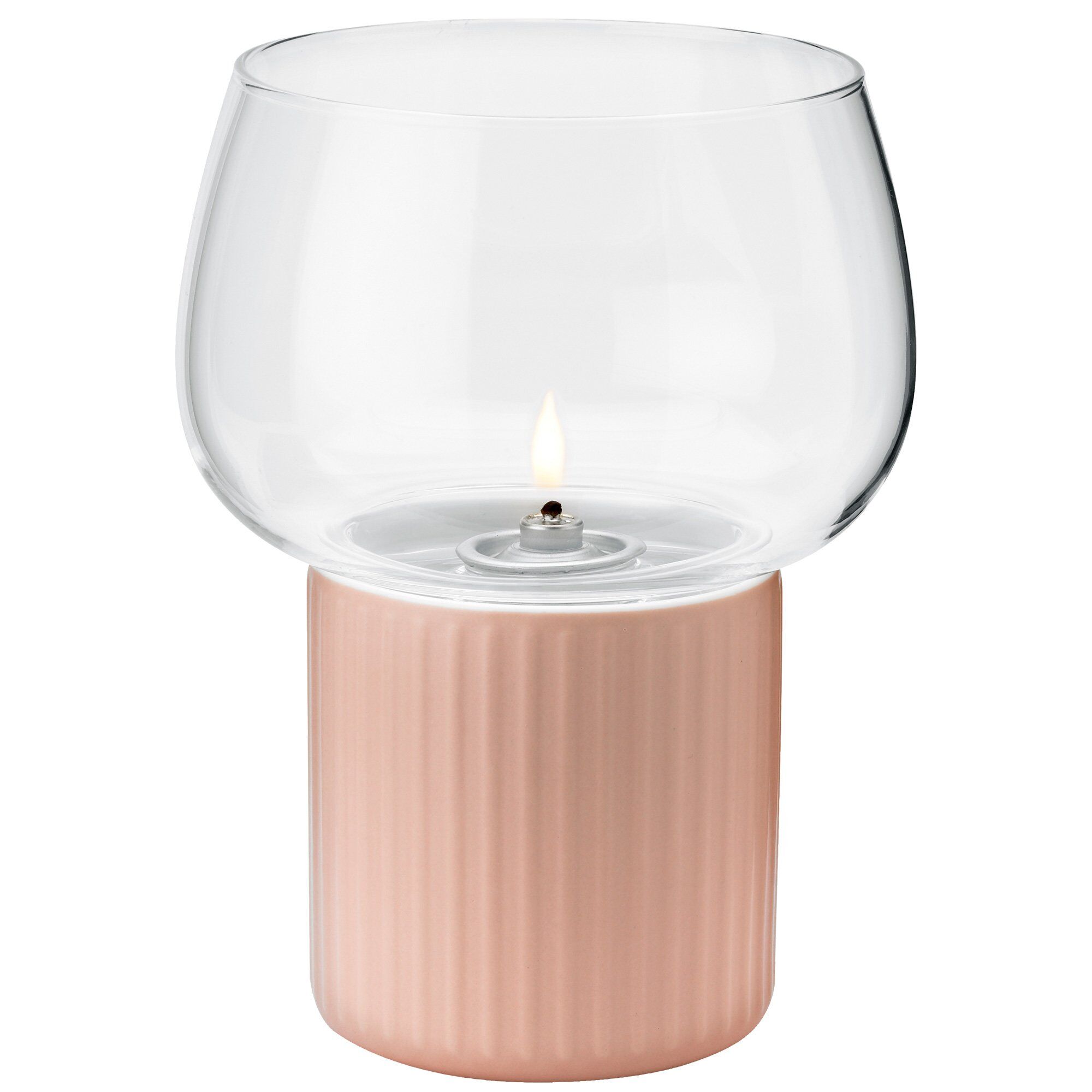 Rig-tig Hygge hurricane lygte, rose