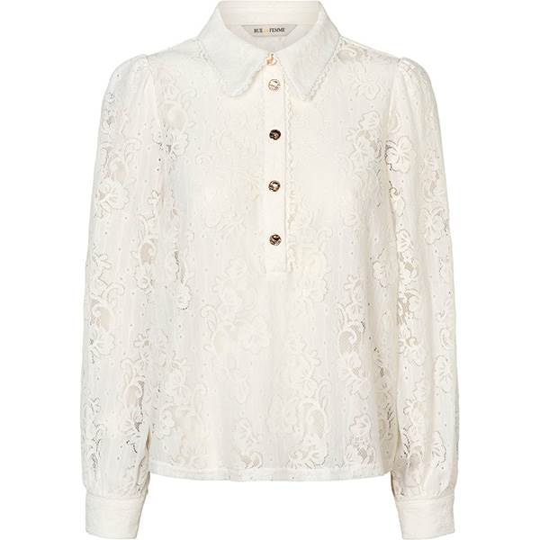 RUE de FEMME NewFaustine blouse - Off white  : Erling Christensen Møbler