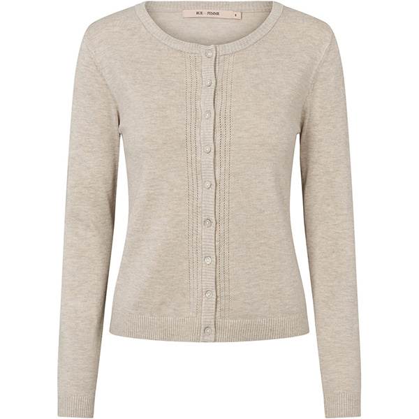 RUE de FEMME Heloise strikket cardigan - Sand  : Erling Christensen Møbler