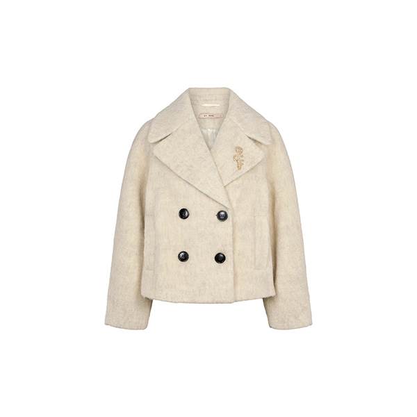 RUE de FEMME Marion coat - Off white  : Erling Christensen Møbler