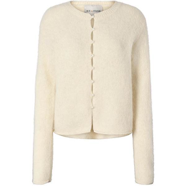 RUE de FEMME Josette knit cardigan - Off white  : Erling Christensen Møbler
