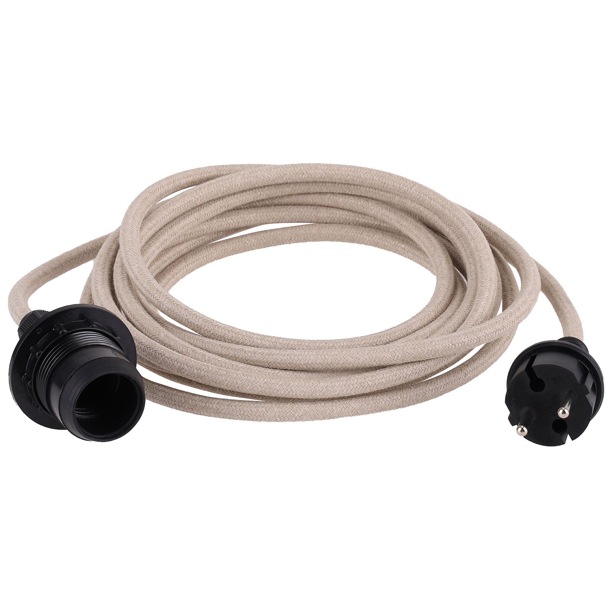 Watt&veke Kabel til udendørsbelysning 5 meter, natural