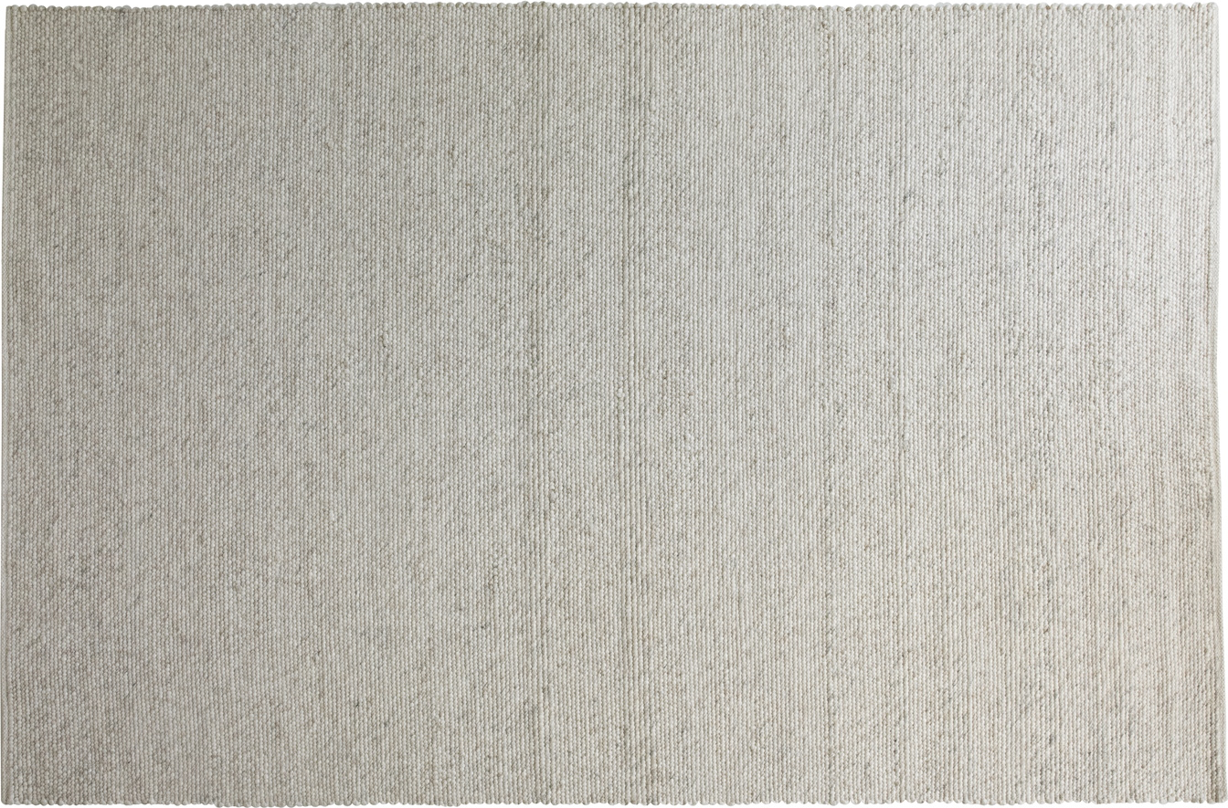 Gulvtæppe Rowico Auckland uld løkket luv håndvævet 200x290 cm natur