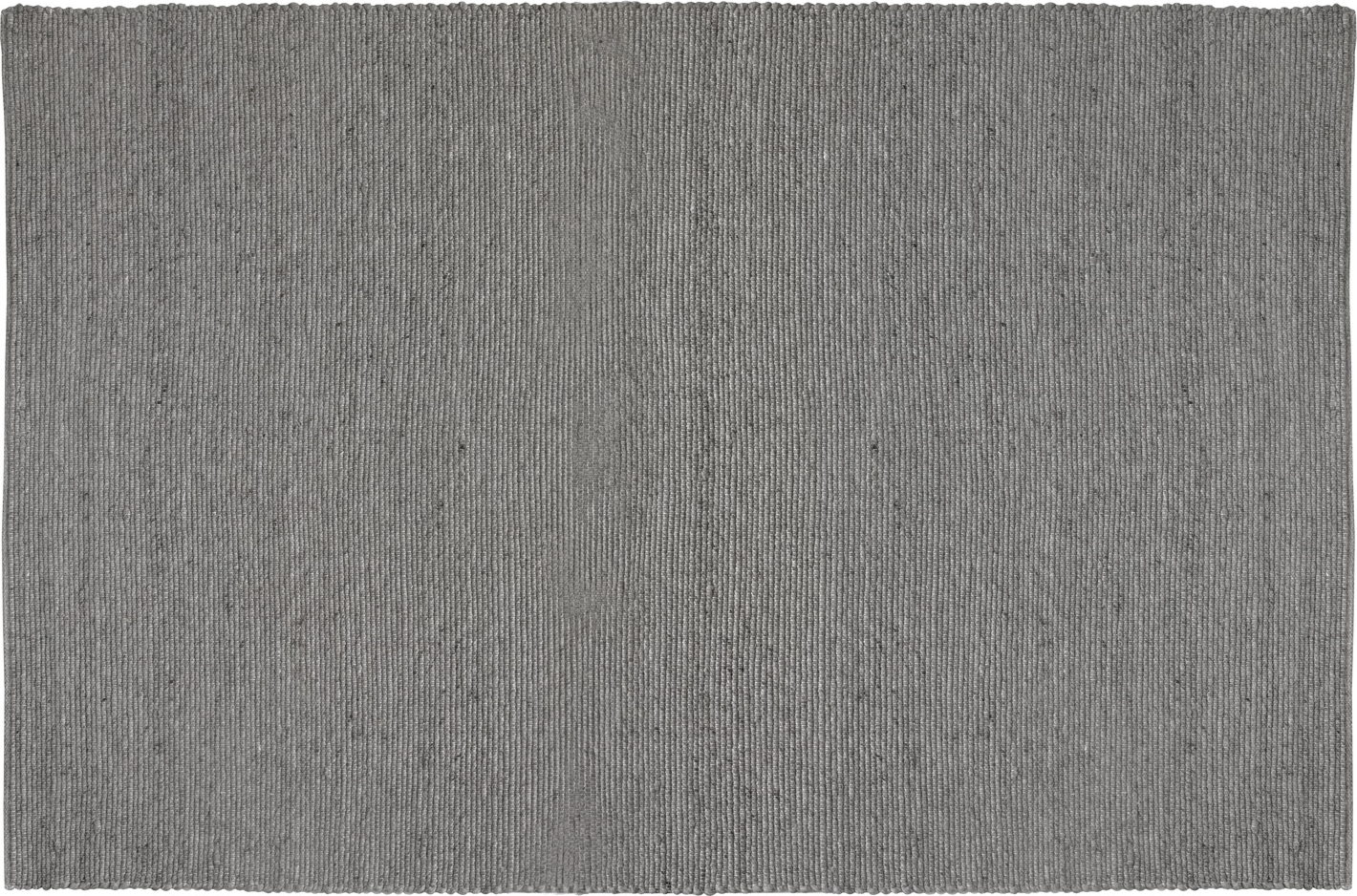 Gulvtæppe Rowico Auckland 240Ã340 cm grå håndvævet løkkevævet 100% uld