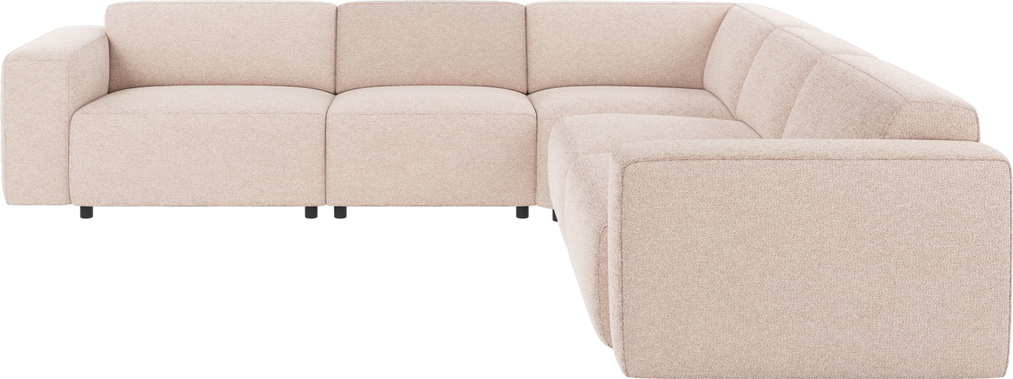 Hjørnesofa Rowico Willard modulsofa lysebeige Max 01 stof