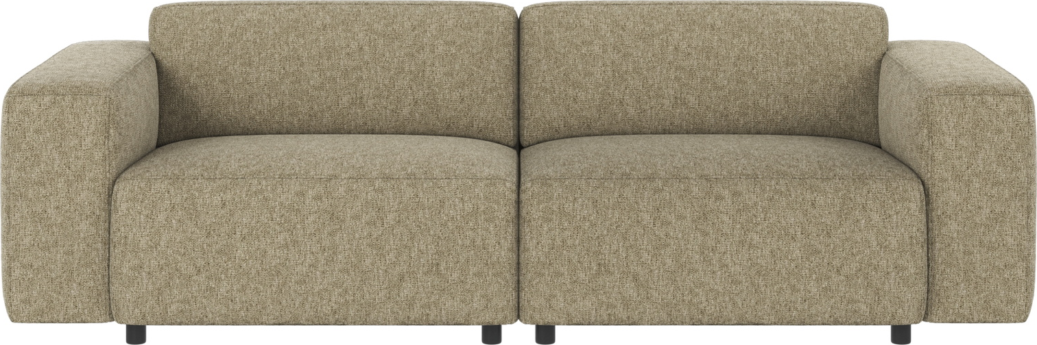 3-personers sofa Rowico Willard Max 55 grøn modulopbygget med koldskum og zigzag-fjedre