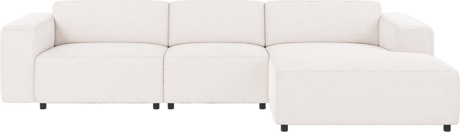 Chaiselongsofa højrevendt Rowico Willard modulopbygget hvid L312ÃD161ÃH70 cm