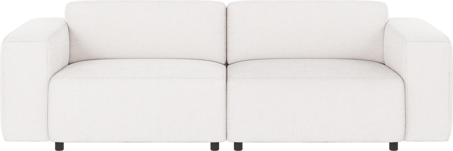 3-personers sofa Rowico Willard i hvidt Bobby 1 stof 236Ã98Ã70 cm  -  nordisk design & modulopbygget komfort