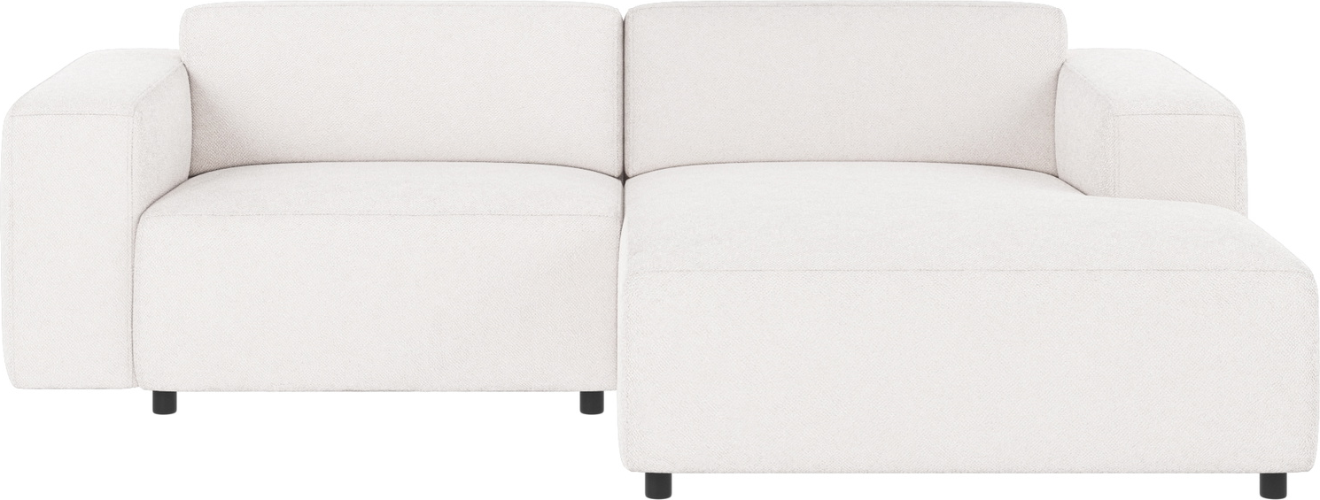 Chaiselongsofa Rowico Willard højrevendt Bobby hvid 234x161 cm