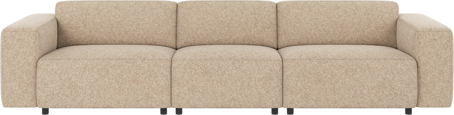 4-personers modulsofa Rowico Willard i beige Bobby stof H70 x B314 x D98 cm