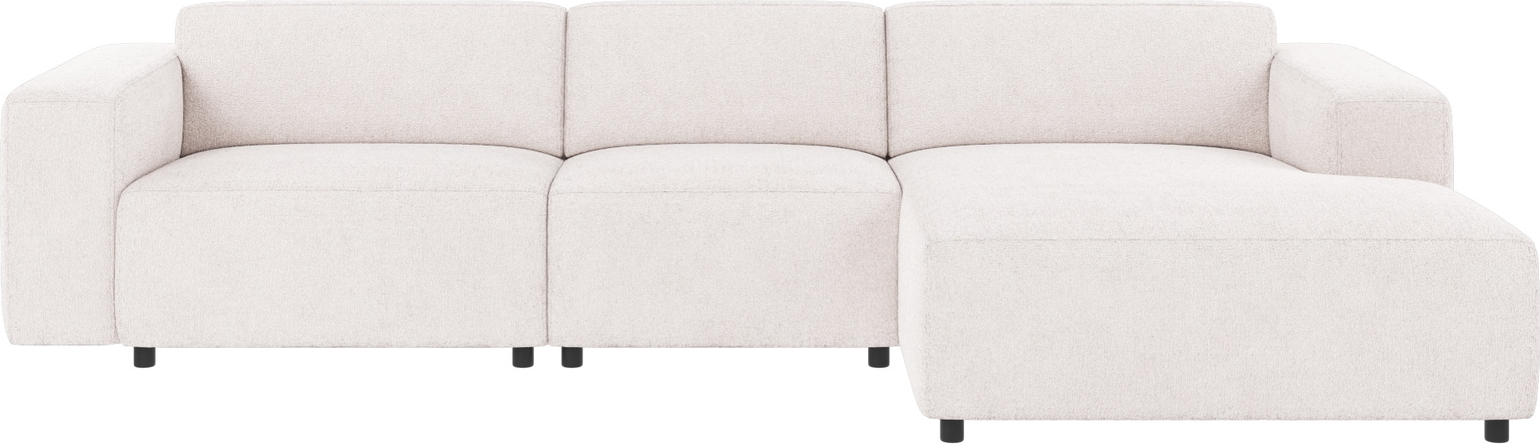 Chaiselongsofa Rowico Willard Greg 1 hvid højrevendt 312Ã161Ã70 cm 100% polyester skandinavisk design modulopbygget