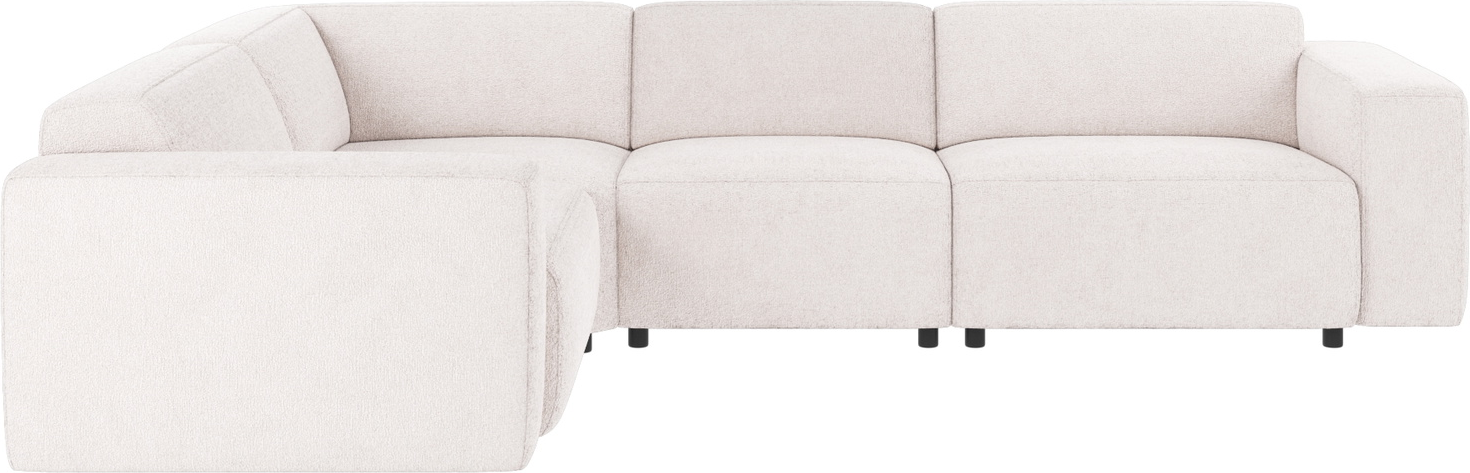 Hjørnesofa Rowico Willard Greg 1 hvidt stof modulopbygget 297x219 cm