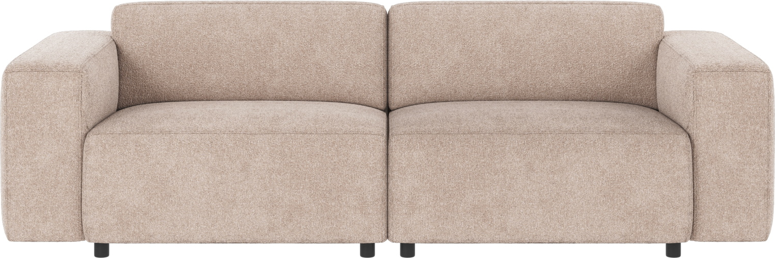 3-personers sofa Rowico Willard, lysebeige Greg 3 stof, modulopbygget, FSC®-mix ramme, 236Ã98Ã70 cm