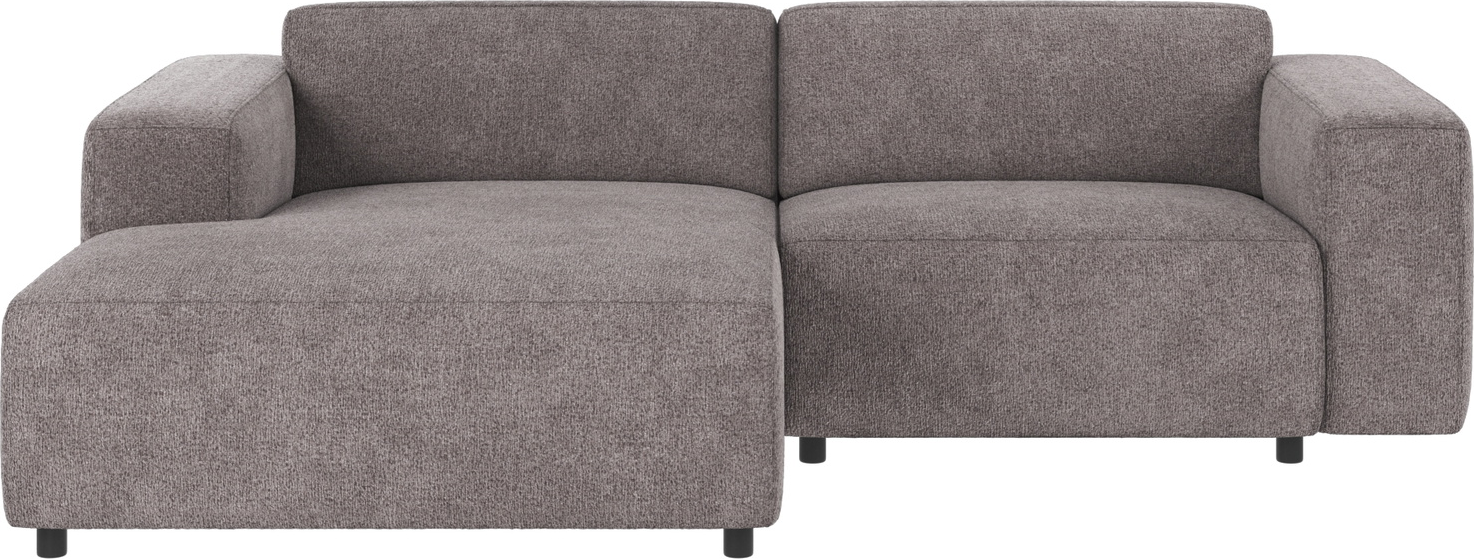Chaiselongsofa venstrevendt Rowico Willard Greg 18 grå polyester 161 cm dybde skandinavisk design