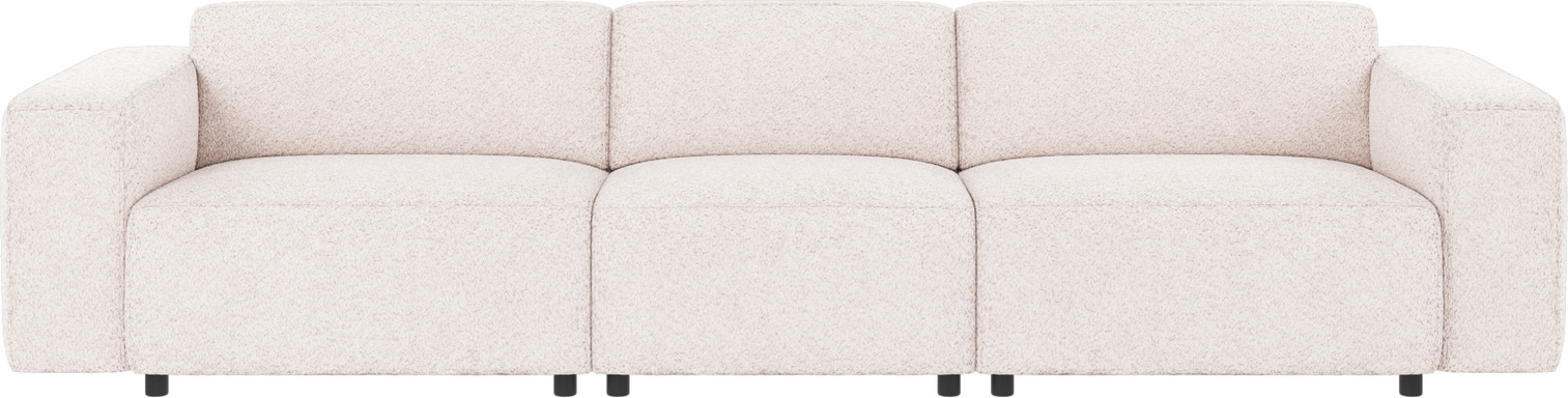 4-personers modulsofa Rowico Willard hvidt Anna 1-stof 314x98x70 cm