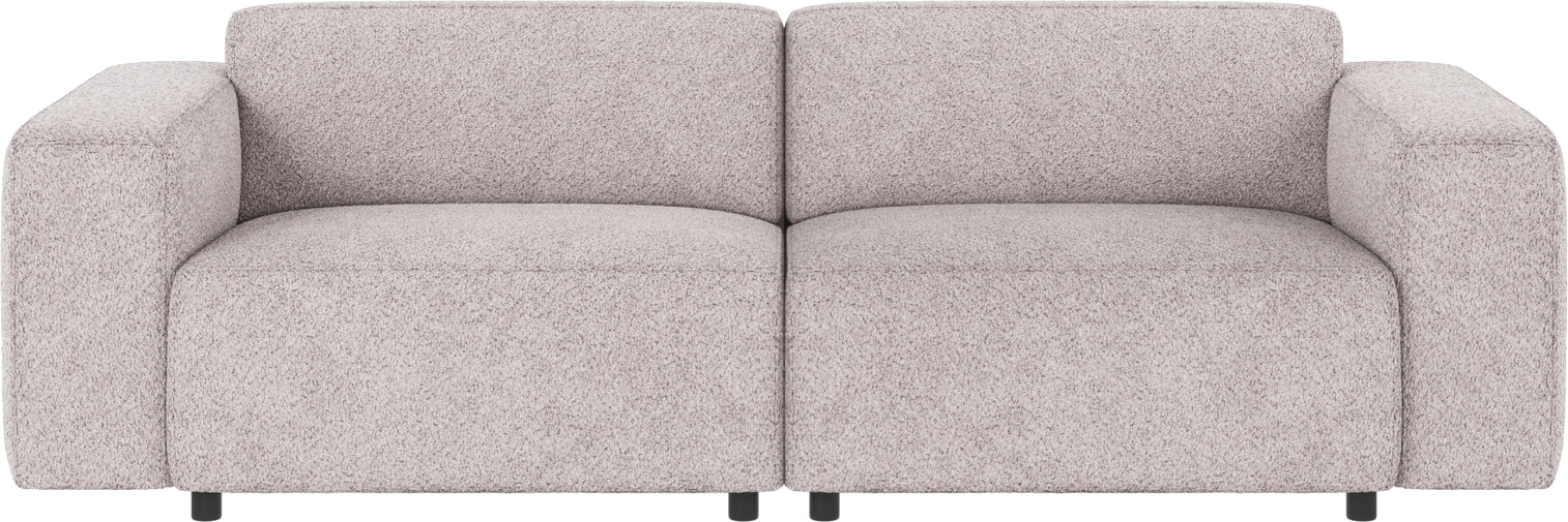 3-personers sofa Rowico Willard i lysegrå Anna 15 stof  -  tidløst skandinavisk design