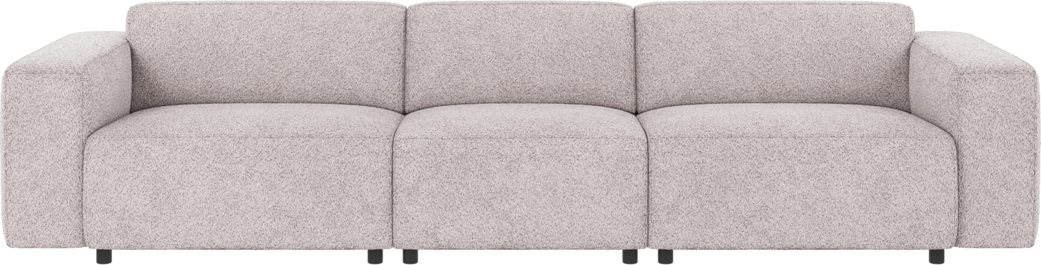 4-personers sofa Rowico Willard i lysegråt Anna 15 polyesterstof 314 cm bred