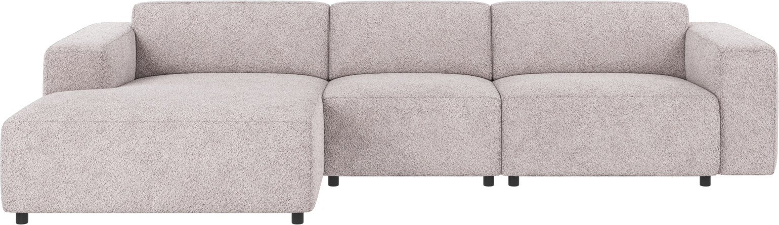 Chaiselongsofa Rowico Willard Anna 15 lysegrå venstrevendt 312x161 cm