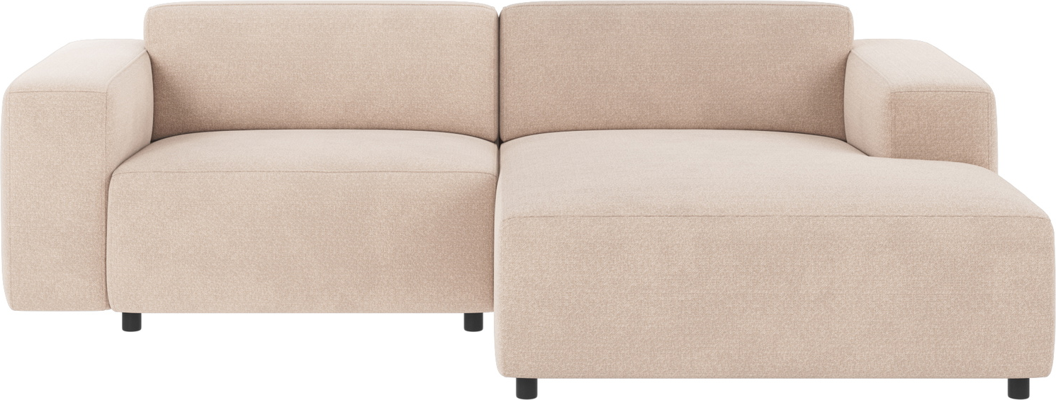 3-personers sofa Rowico Willard Rita lysebeige FSC-mix stel zigzag-fjedre High Resilience-koldskum