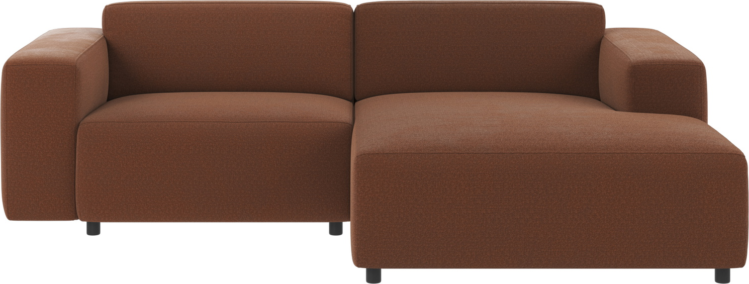 3-personers sofa Rowico Willard  -  modulopbygget skandinavisk minimalisme i dybrødt Rita stof
