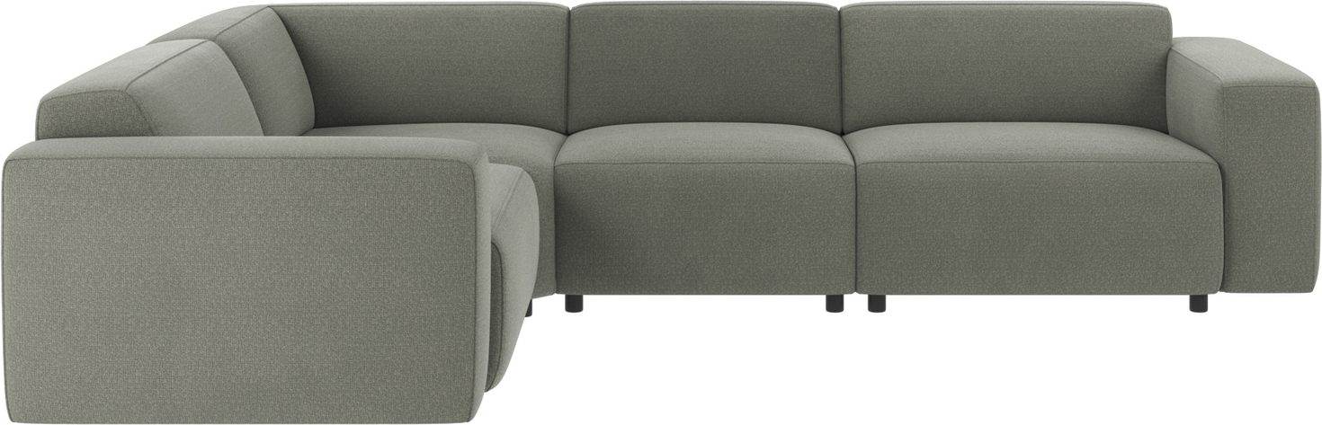 Hjørnesofa Rowico Willard Rita 158 grøn modulsofa 100% polyester Nozag-fjedre HR-skum FSC-mix H297xD219xH70 cm