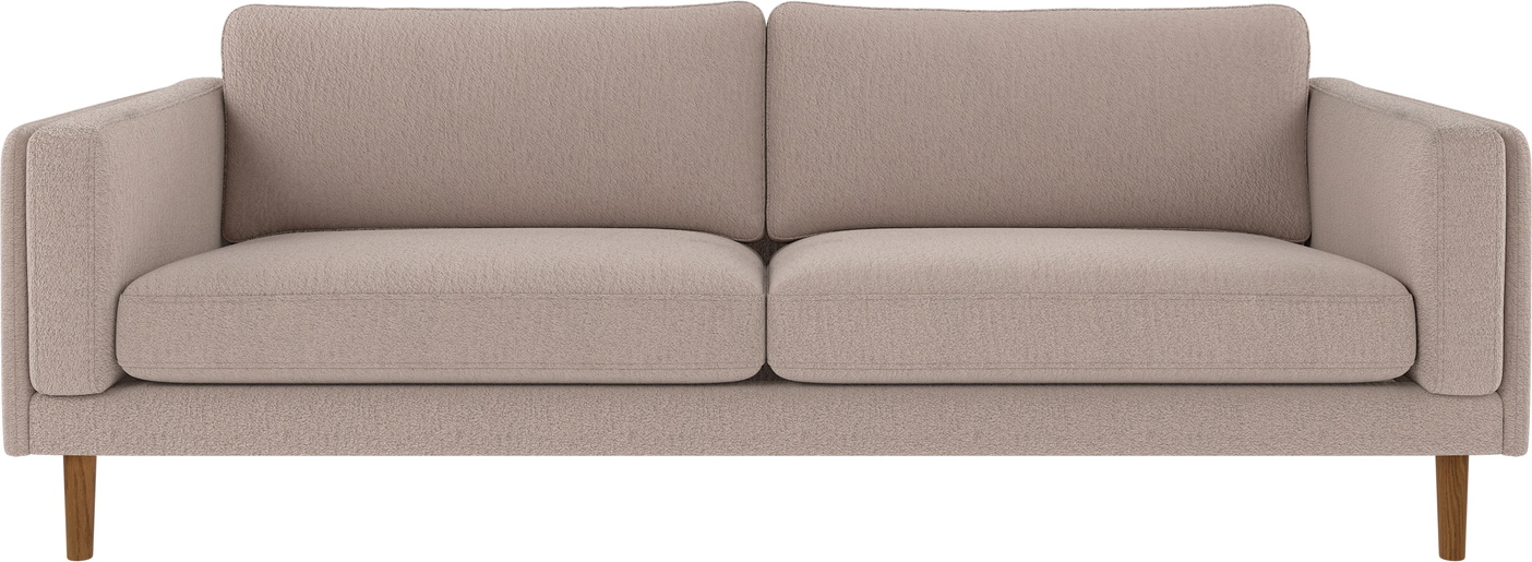 3-personers sofa Rowico Braden Alice lys beige stof med FSCÂ®-egben