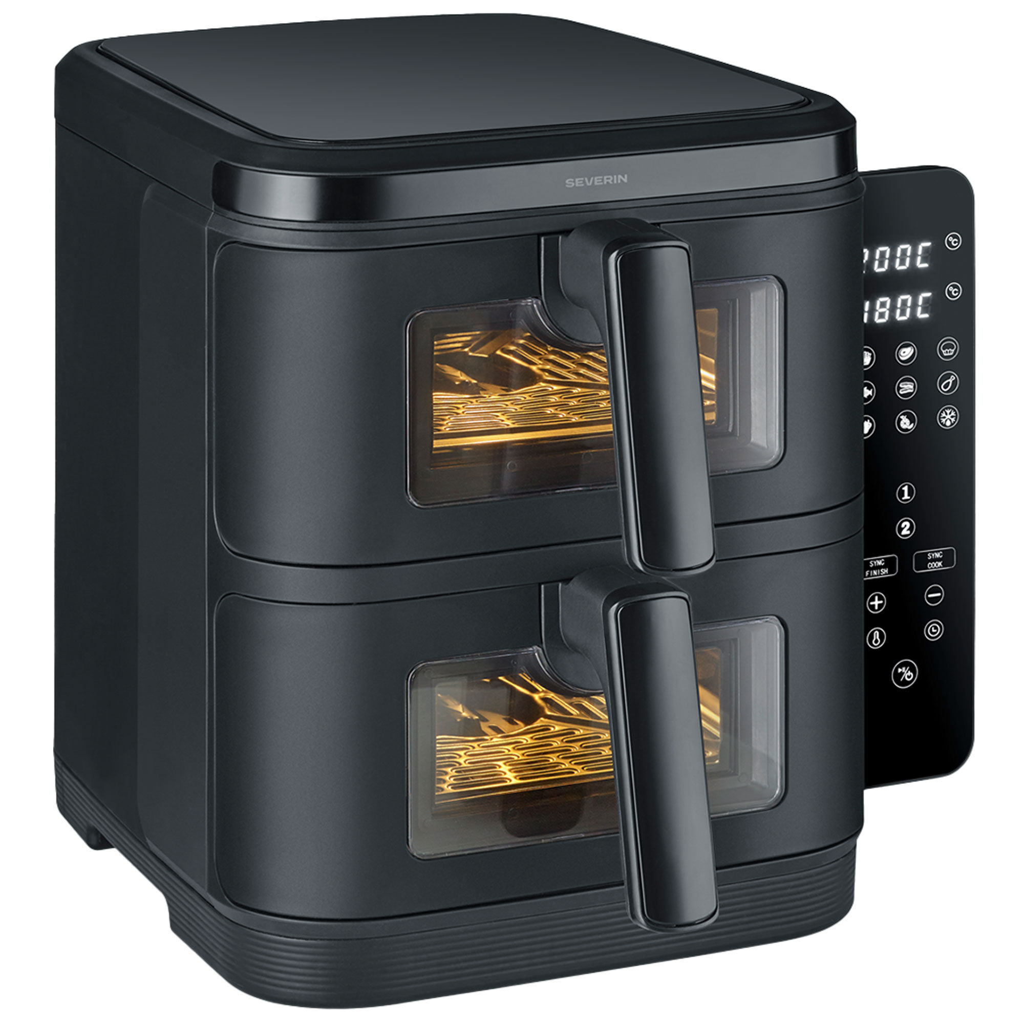 Severin FR 2468 S-Fry Duo Stack airfryer