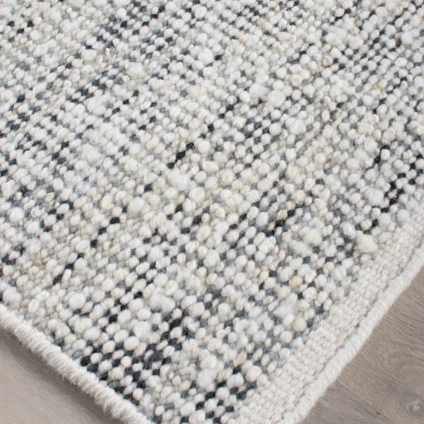 HC Interior Rugs - Reykjavik - håndvævet tæppe - Grey Mix.  : Erling Christensen Møbler
