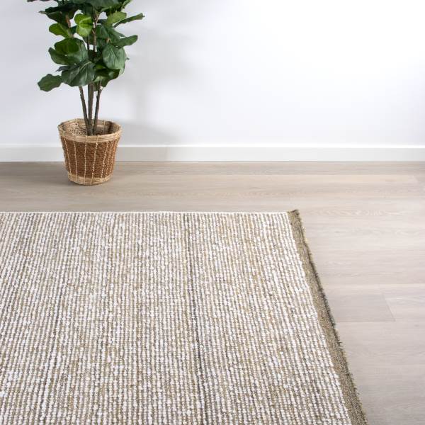 HC Interior Rugs - Reykjavik - håndvævet tæppe - Icy Honey  : Erling Christensen Møbler