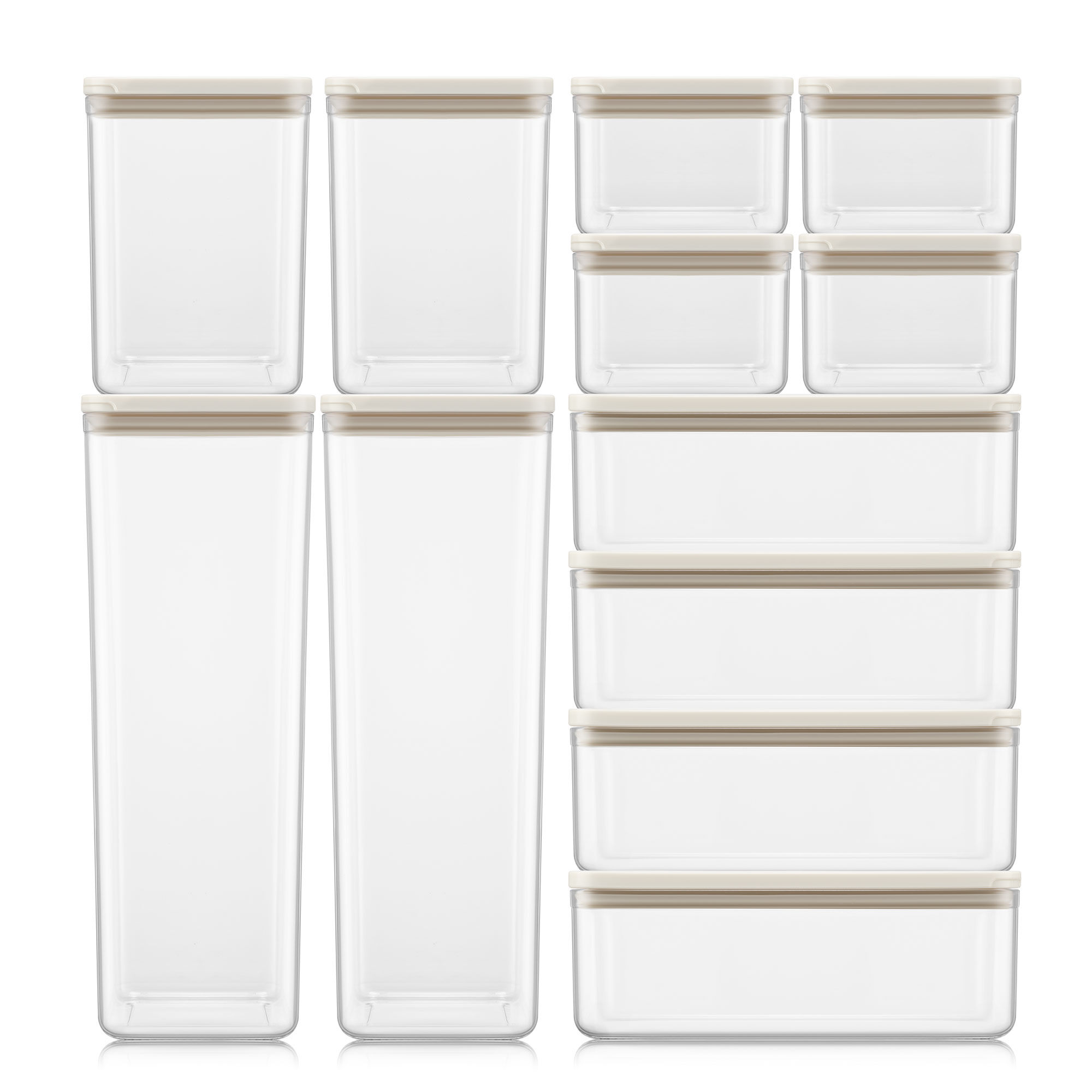 Bodum Canteen opbevaringsbeholdere 12 dele, hvid