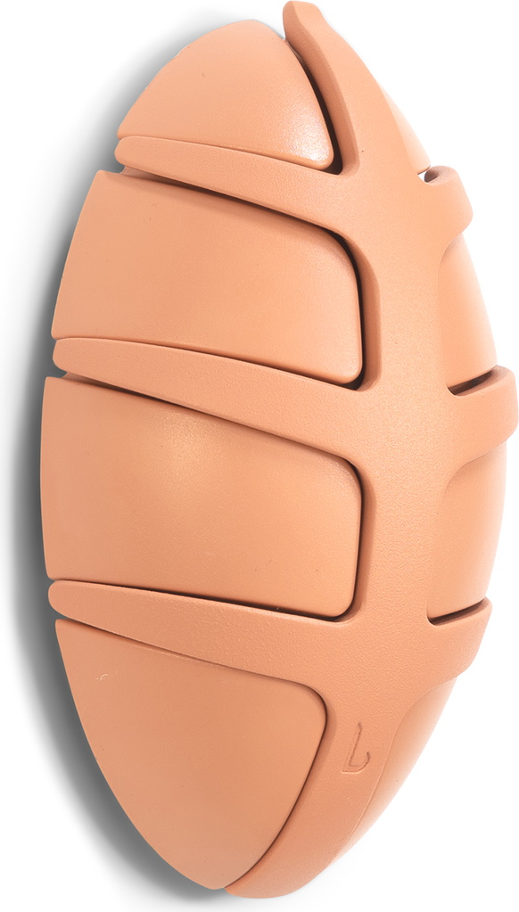 Knagerække Spinder Design Bug Ler Terra foldbar 7 kroge H15ÃB10ÃD4,5 cm
