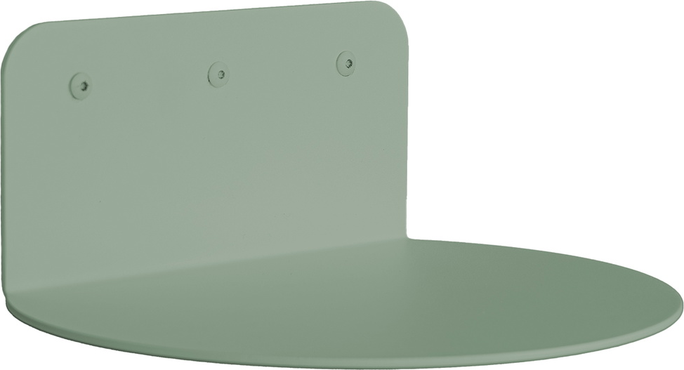 Væghylde Spinder Design Flex støvet grøn stål 12,5Ã30Ã24 cm  -  vendbar opbevaringshylde
