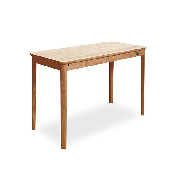 Skovby SM131 skrivebord - 55 x 115 cm. - massiv naturolieret eg  : Erling Christensen Møbler