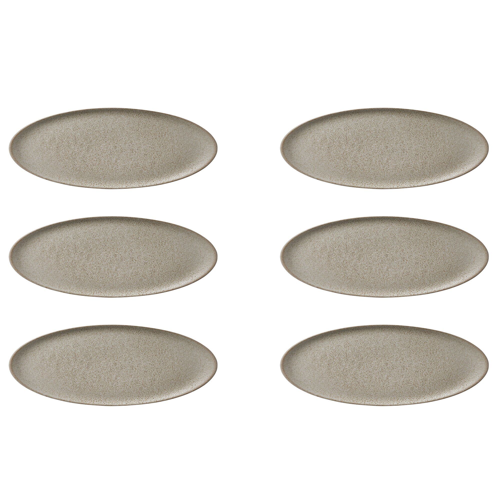 Aida RAW desserttallerken, beige, 6 stk.