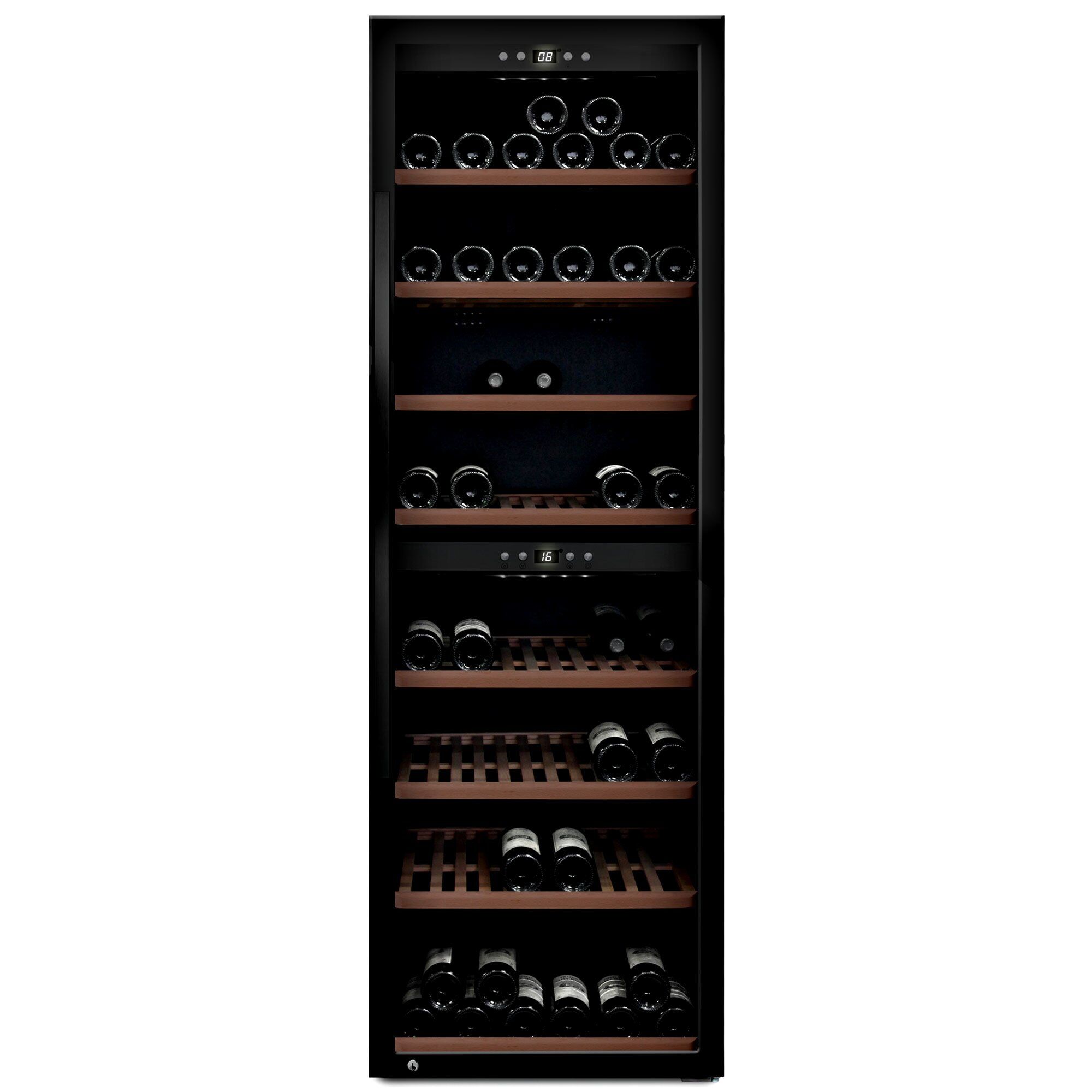Mquvée WineExpert 180 vinkøleskab, sort