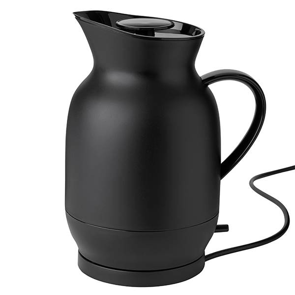 Stelton Amphora elkedel 1,2 l - Soft black  : Erling Christensen Møbler