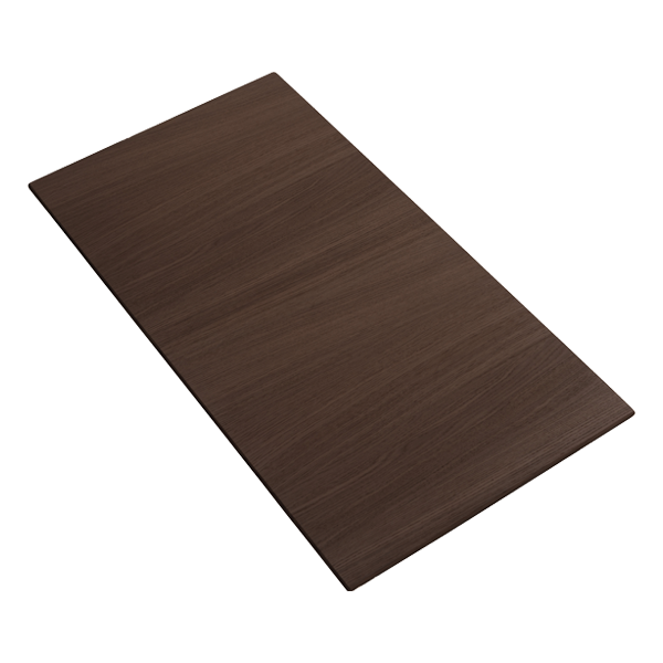 PBJ Designhouse PBJ tillægsplade til Corna rundt spisebord Ø:122 cm - Lakeret mørk eg - HPL laminat : Erling Christensen Møbler  : Erling Christensen