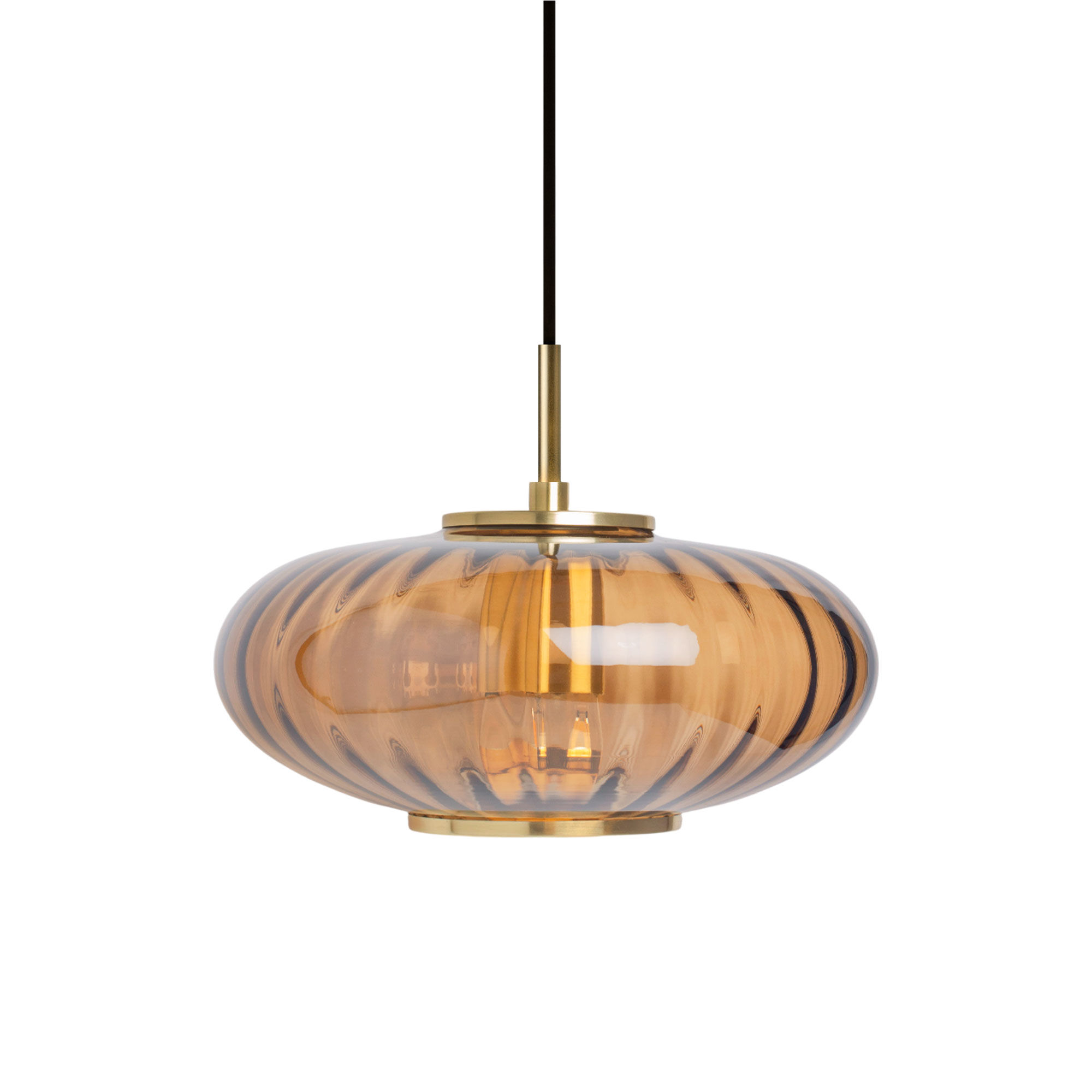 Edgeform Urc pendellampe 26 cm, amber
