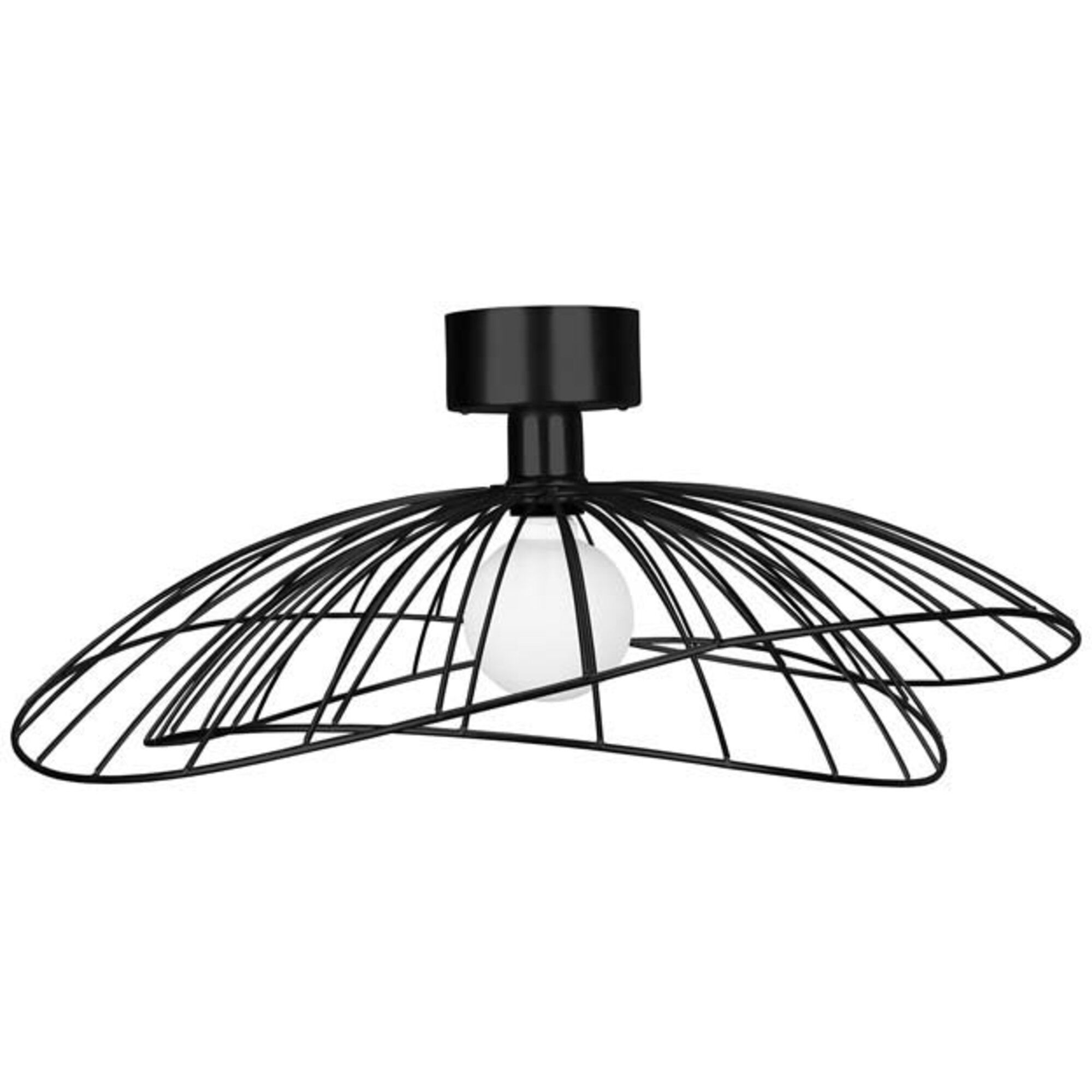 Globen lighting Plafond/Væg Ray Lampe, Sort